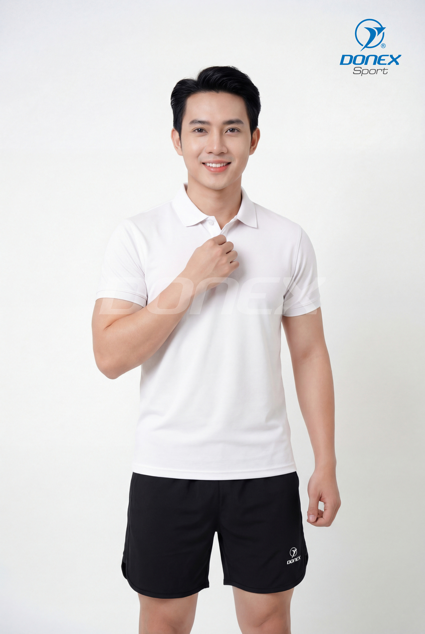 Áo thể thao nam MC-9154-01 Trắng